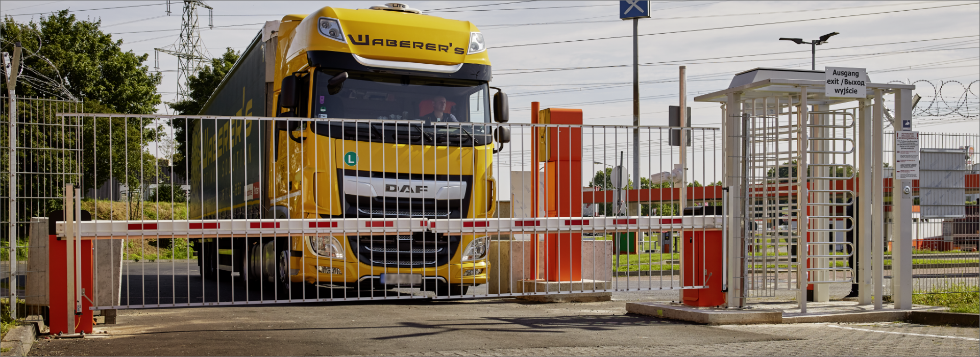 Bosch Secure Truck Parking stage image