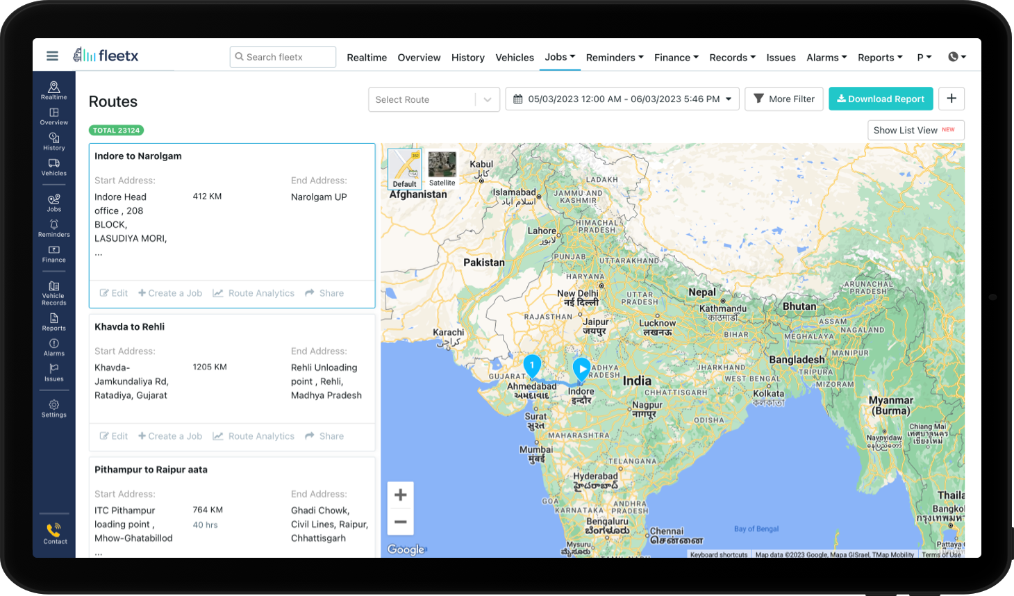 Schedule and Route Planning